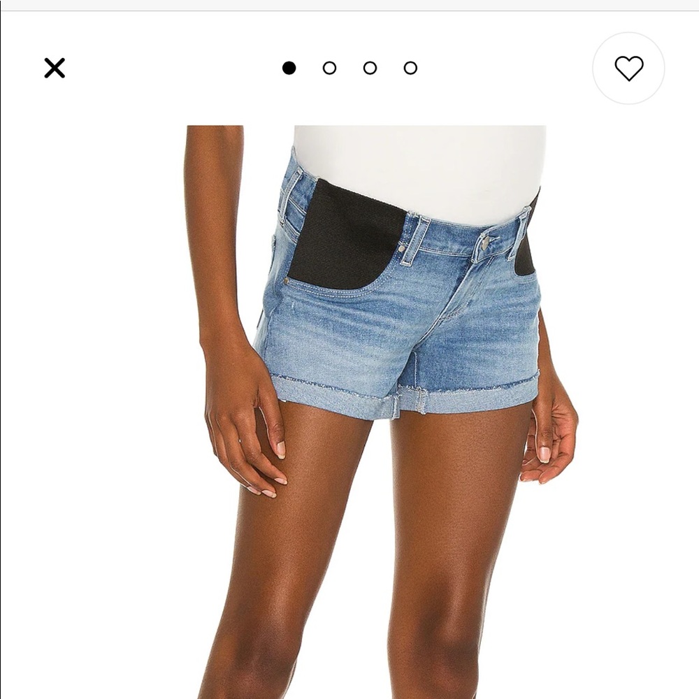Paige || Maternity Denim Short